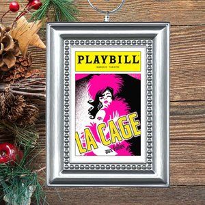 La Cage Aux Folles Broadway Musical Playbill Christmas Tree Ornament‎